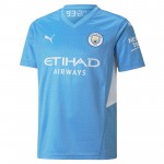 Camisolas de futebol Manchester City Equipamento Principal 2021/22 Manga Curta